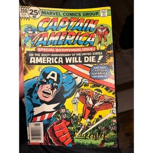 Captain America and The Falcon, Special Bicentennial Issue #200, Marvel Comics